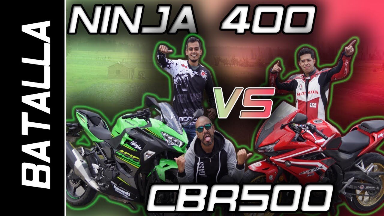 NINJA 400 VS CBR 500 | BATALLA A MUERTE | #FULLGASS