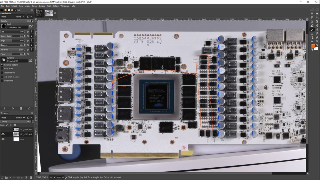 GPU PCB Breakdown: Galax RTX 3090 Hall of Fame