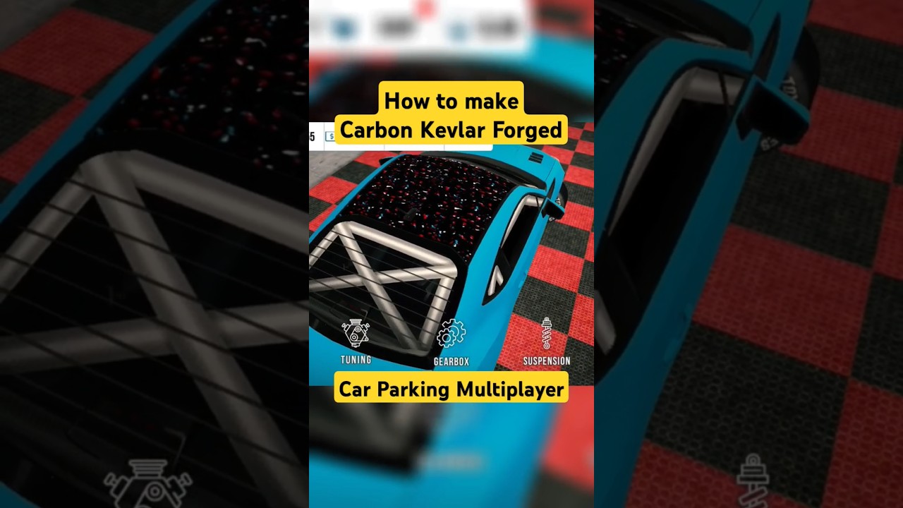 How to make Carbon Kevlar | Car Parking Multiplayer