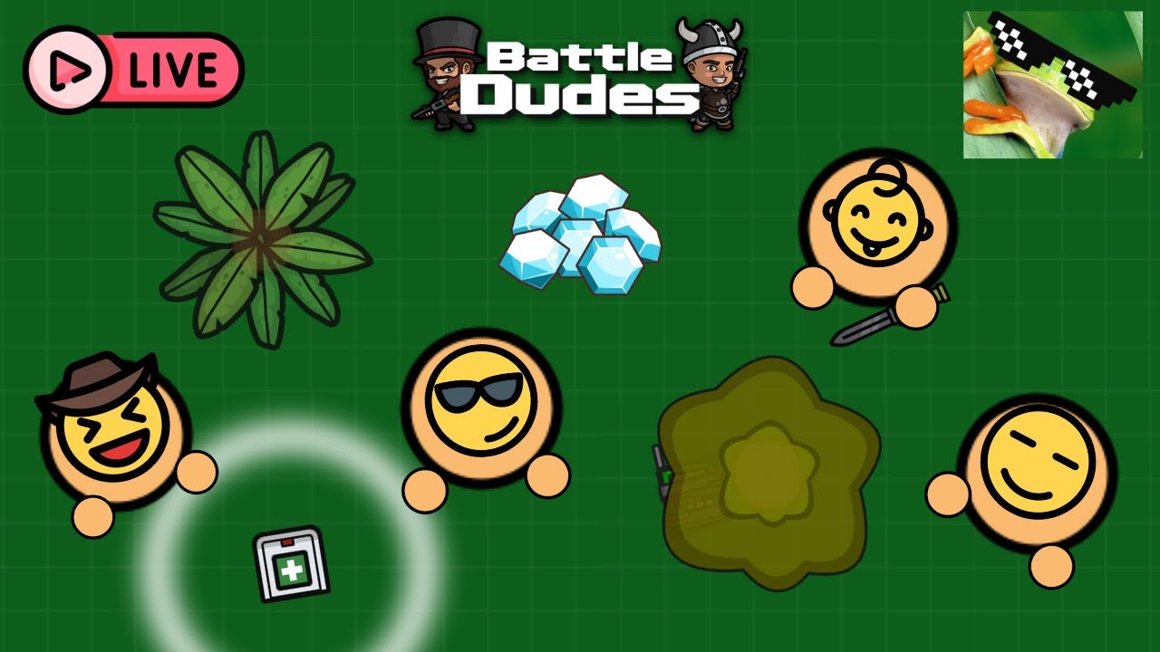 🔴LIVE🔴 Can we get a 100 kill game in Battledudes.io? | 1v1s maybe