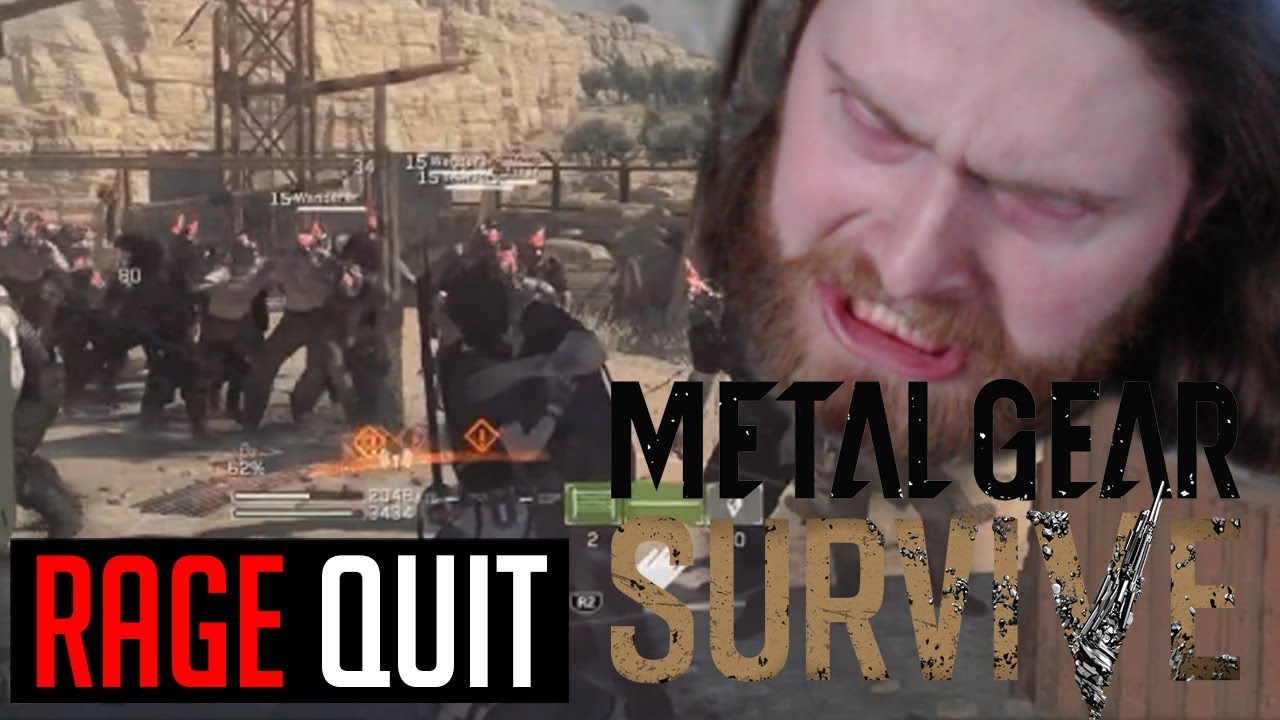 RAGE QUIT!: Metal Gear Survive