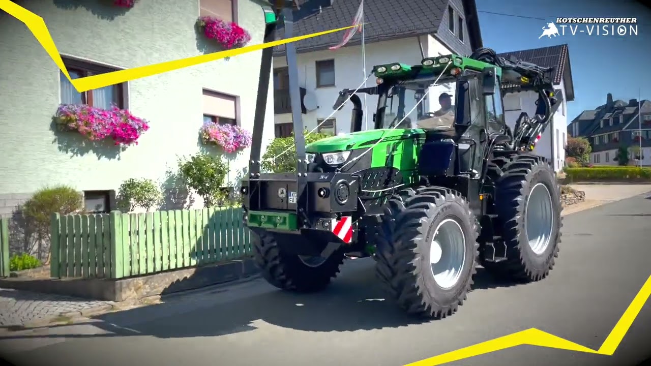 Kotschenreuther Forst-, Systemschlepper Multitalent für Einsatz in Land-, Kommunalbetrieb m. Mulcher