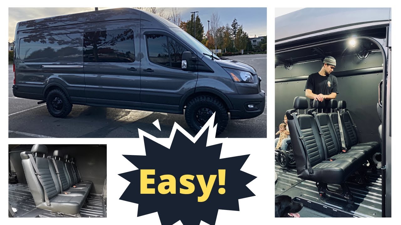 Полноприводный Ford Transit Cargo Adventure Van | Инструкция по установке сиденья за 7 шагов