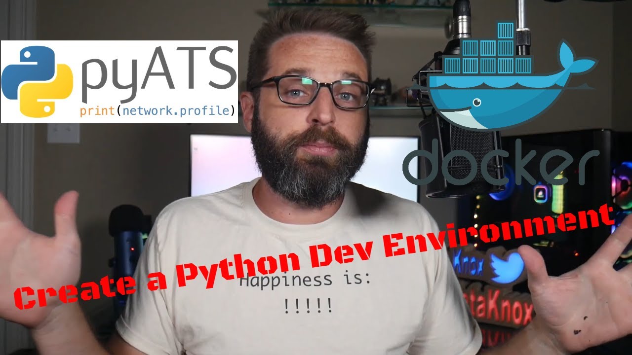 Create a Python Dev Environment with Docker and VS Code | NetDevOps and PyATS part 1