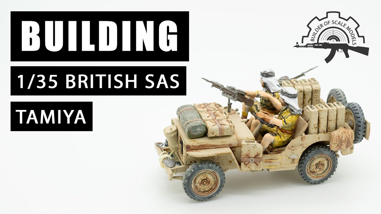 TAMIYA: BRITISH SPECIAL AIR SERVICE JEEP 1/35