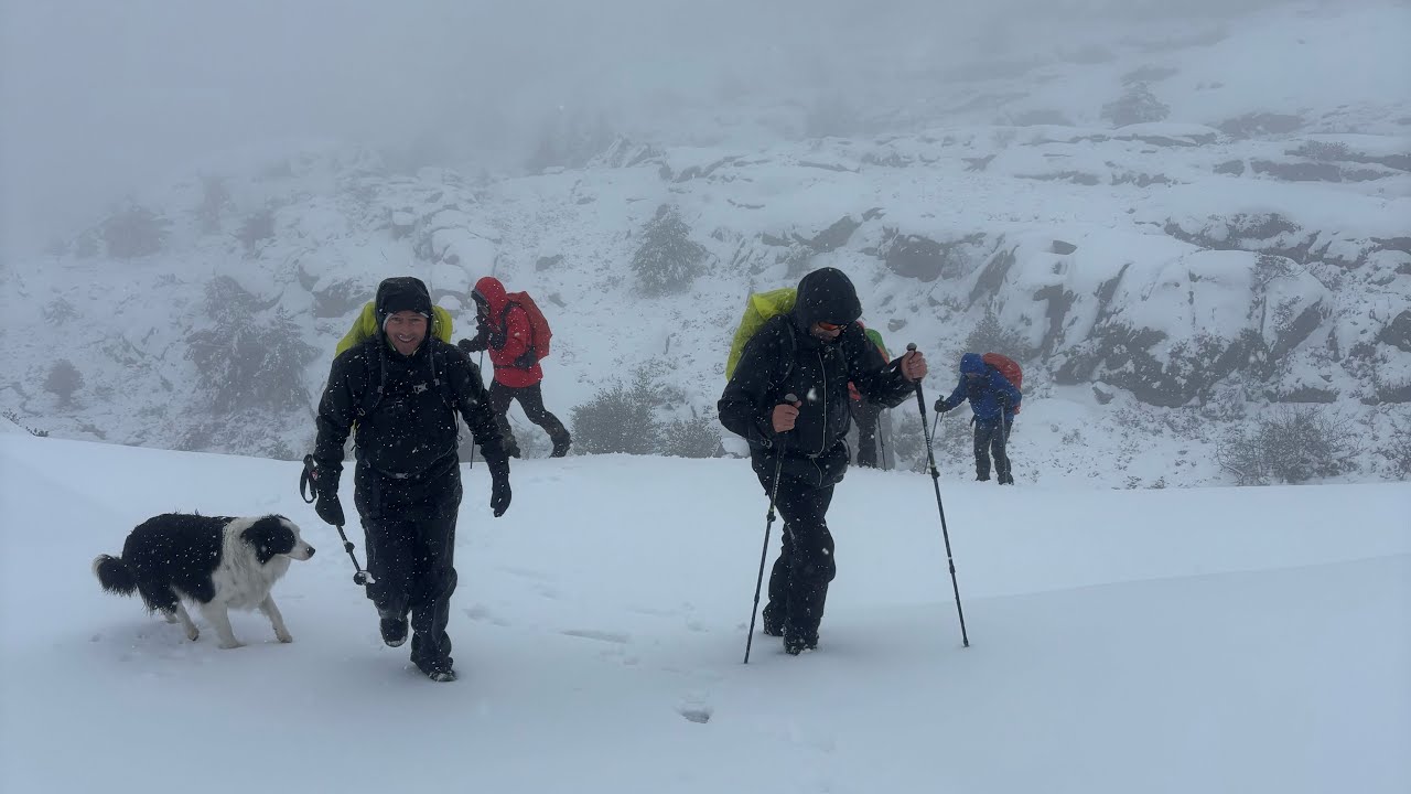 A Neve da Tempestade Ingrid  - Do Campo do Gerês ao Pé de Cabril