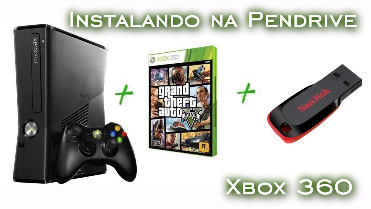 Como instalar GTA V no Xbox 360 - Pendrive [PT-BR]