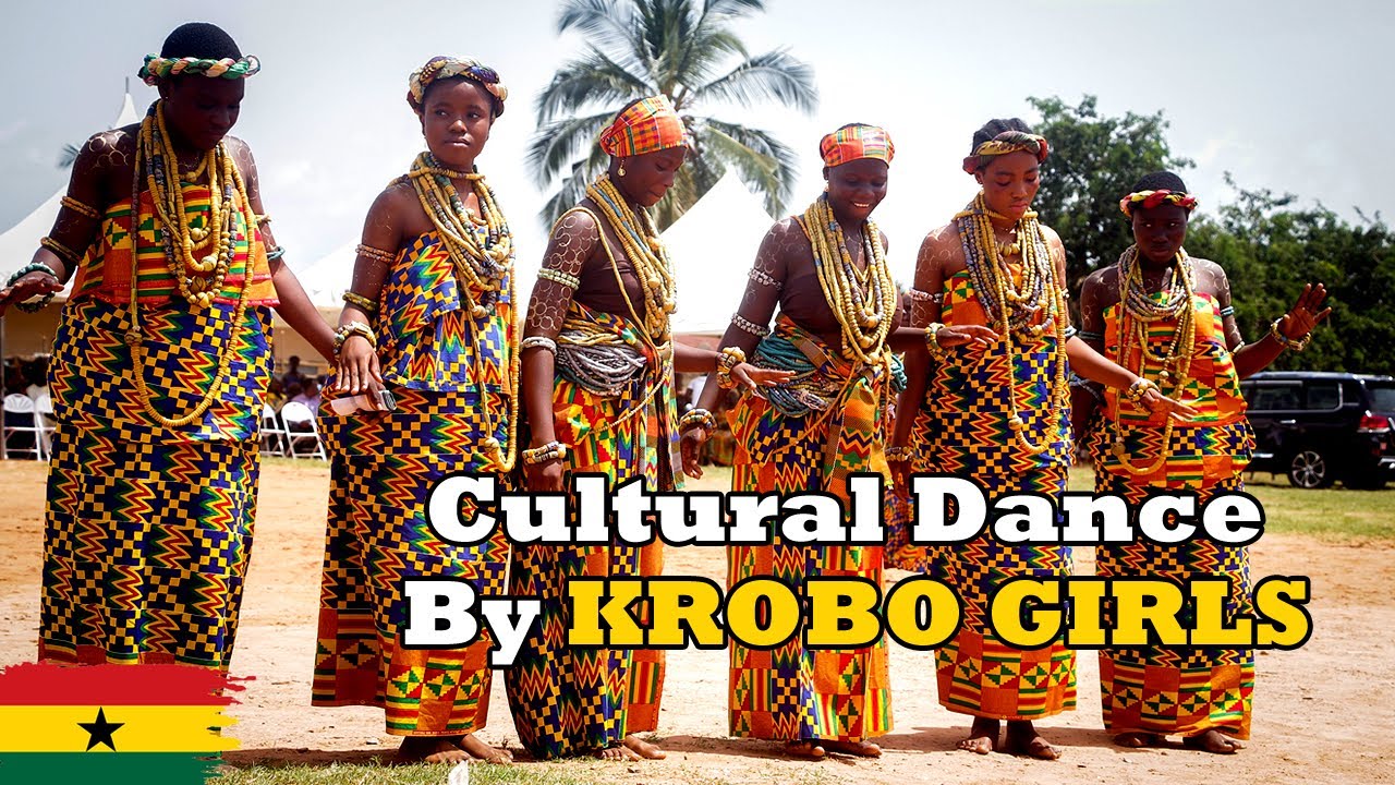 Odumase Krobo Festival:  Cultural dance display by beautiful Krobo girls | Ngmayem  Festival