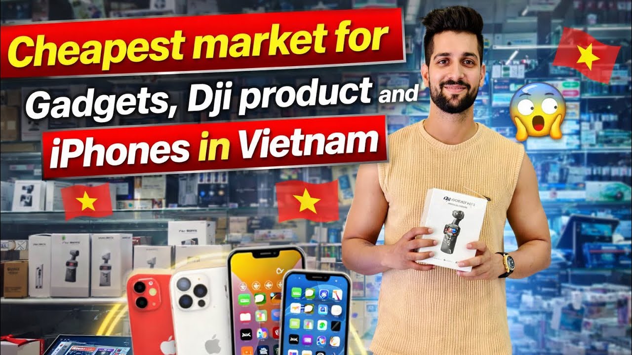 Cheapest Market For Drones, Camera, IPhones In Vietnam | Danang Beach | Best Hotel In Vietnam 