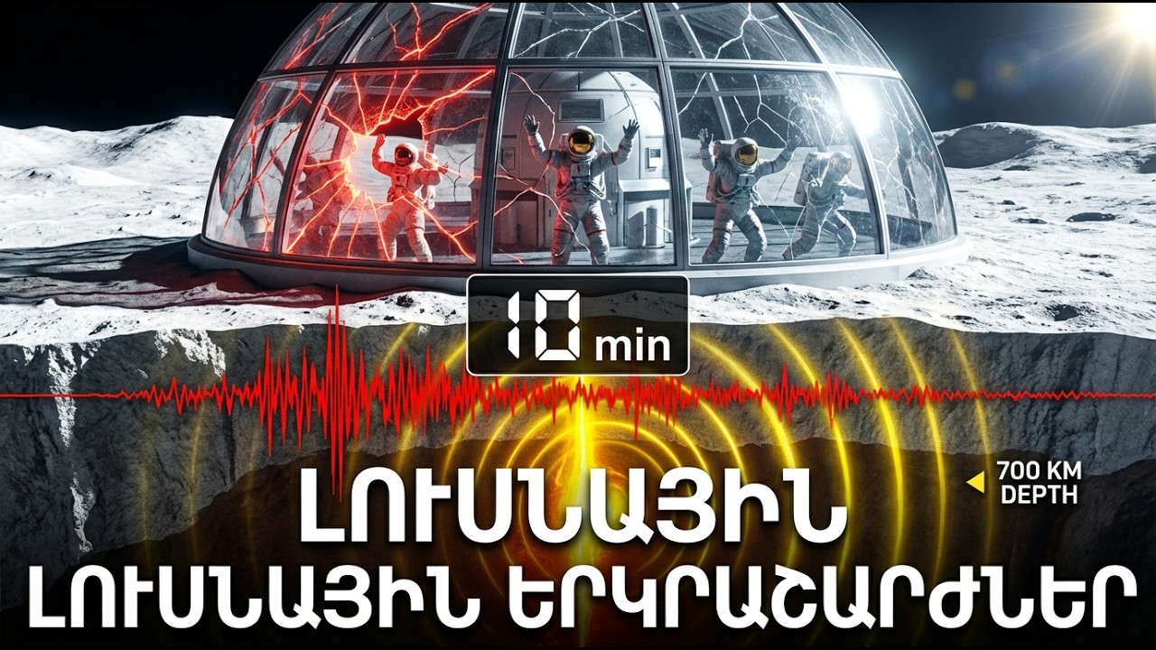 Լուսնի վրա ԵՐԿՐԱՇԱՐԺ կա | Moonquake-ները վտանգավոր են բազաների համար