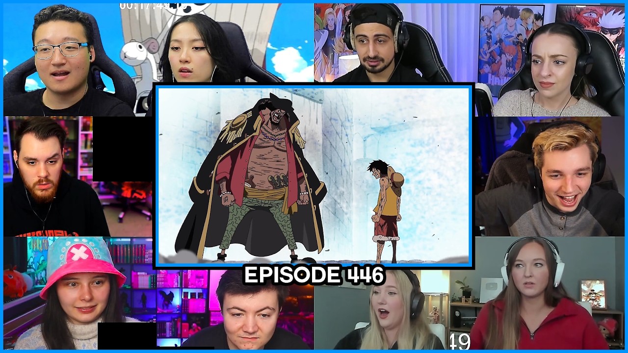[FULL EPISODE] Luffy meets Blackbeard in Impel Down | One Piece Ep 446 Reaction Mashup | ワンピース