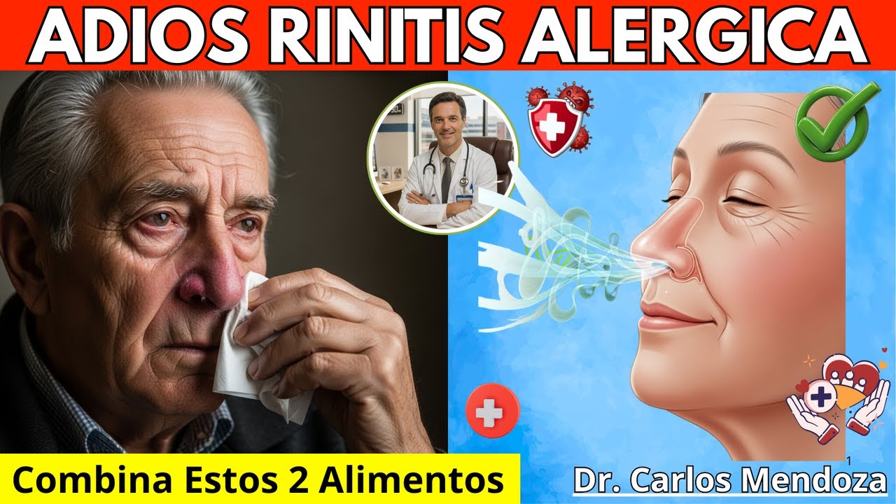 Si tú tienes RINITIS persistente después de los 60: revisa esto en tu cuerpo