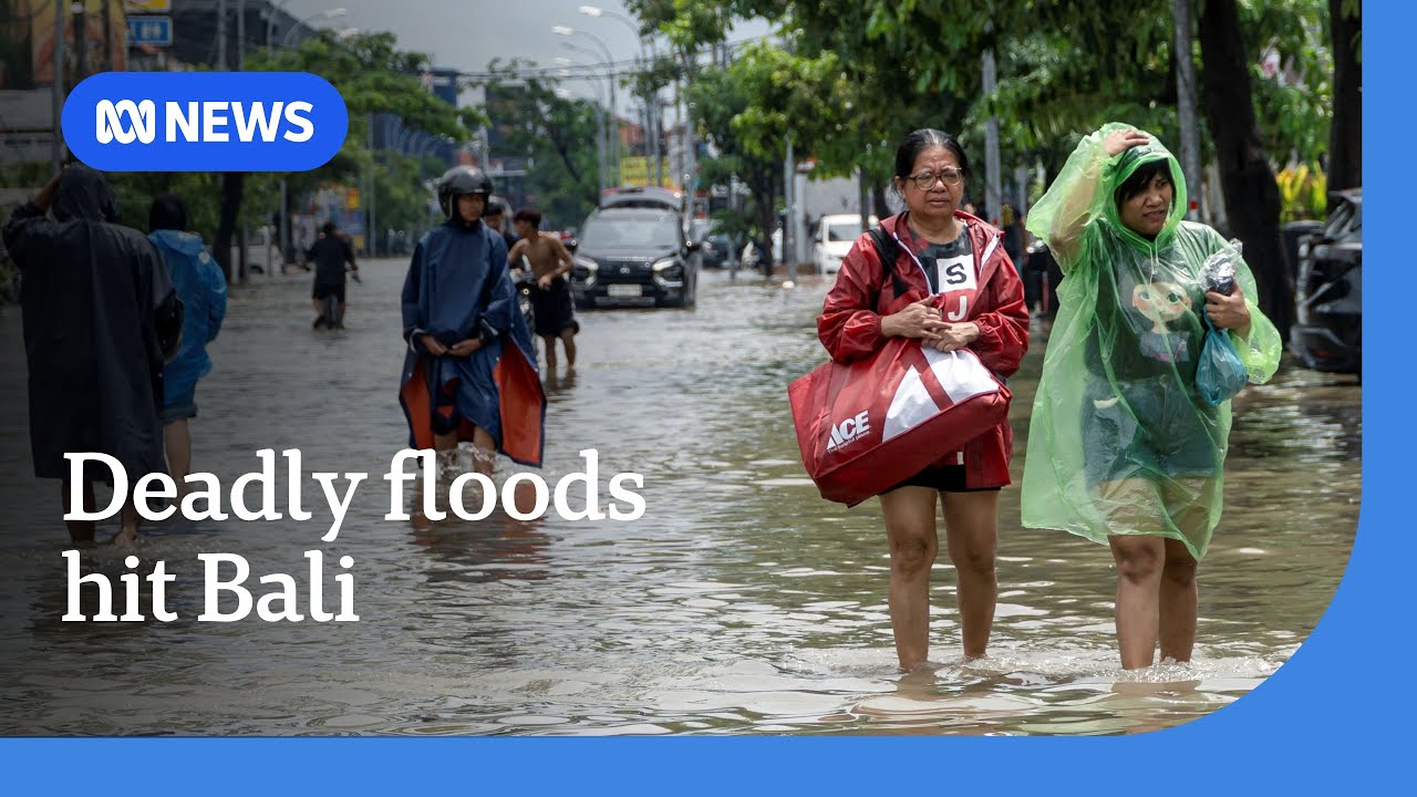 Six killed, homes evacuated after Bali struck by heavy rains, floods | The World | ABC NEWS