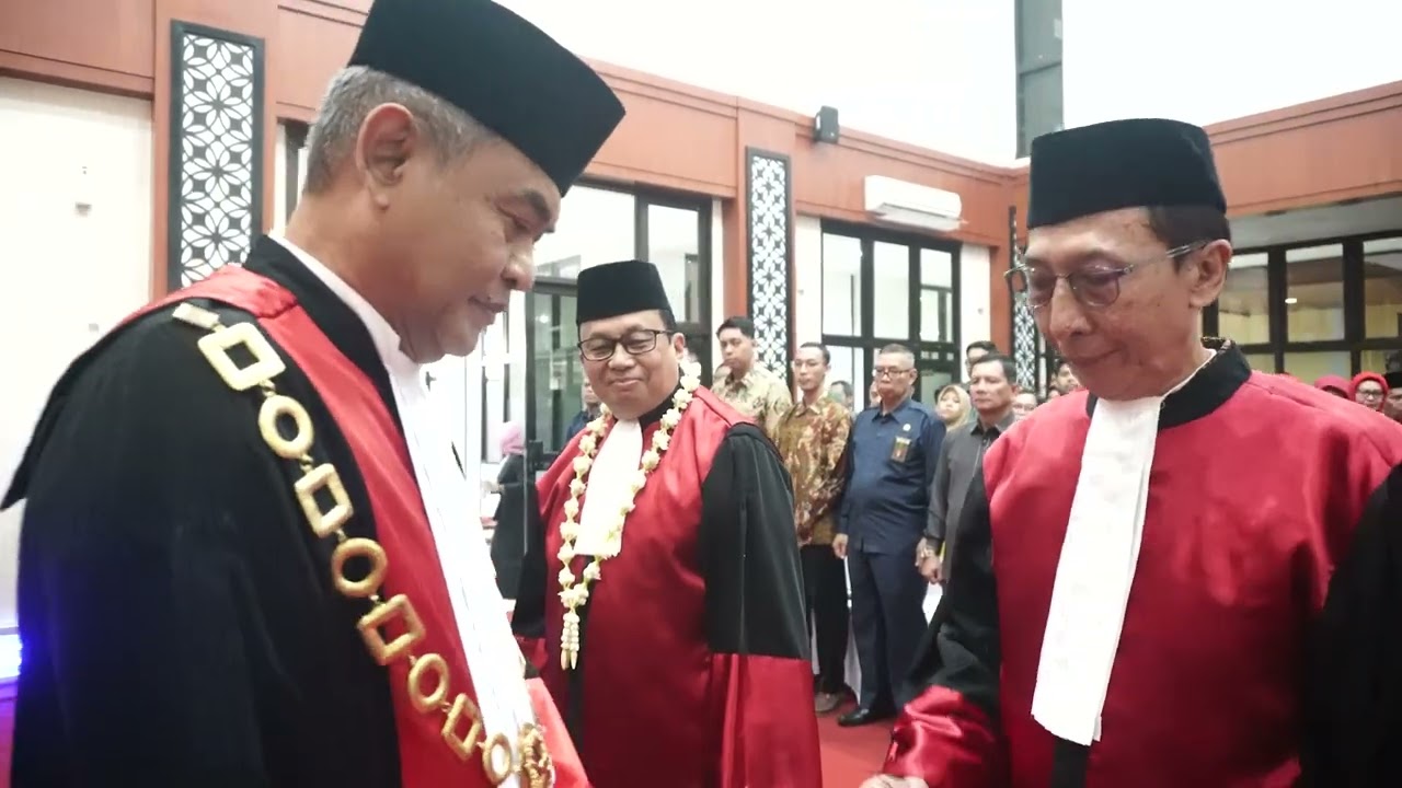 Wisuda Purna Bakti Hakim Tinggi Pada Pengadilan Tinggi Yogyakarta Bulan Desember 2025