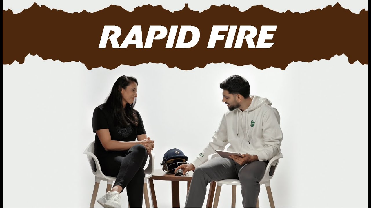 SG Sports | Smriti Mandhana Rapid Fire | NJM Productions