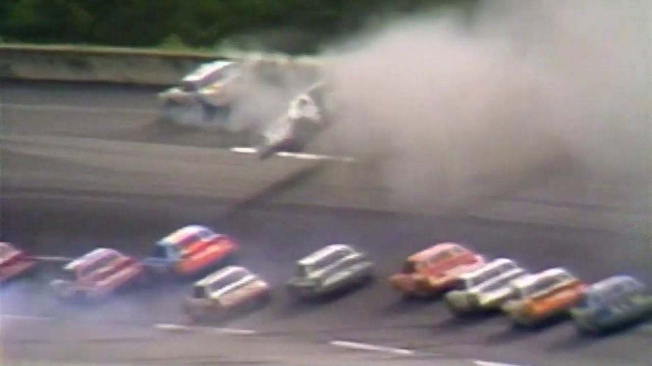 1983 Phil Parsons flip @ Talladega [High Quality]
