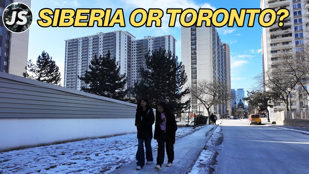 St. James Town to Bloor-Yonge Station | Downtown Toronto Walk (Jan 2025)