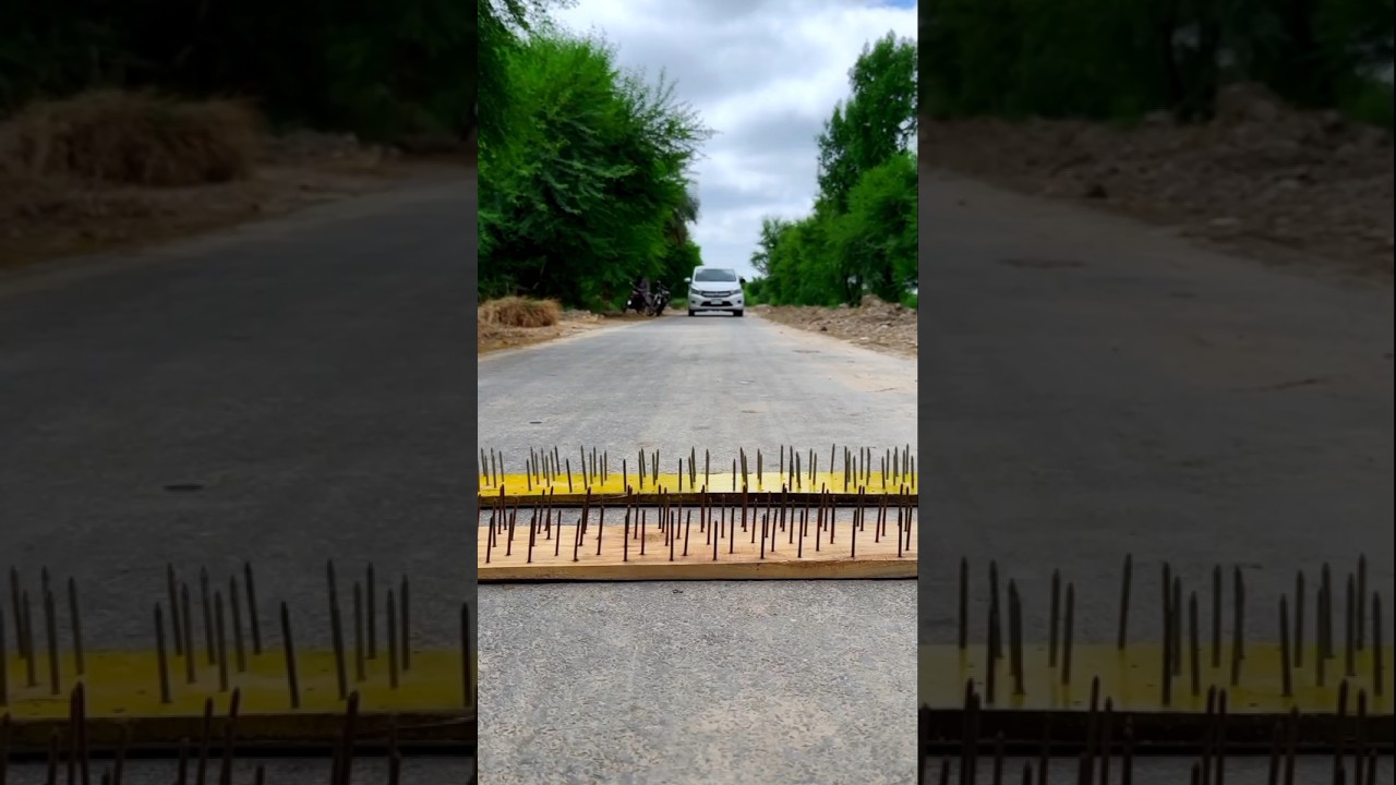 allah ki madad ho gai car waly pr 