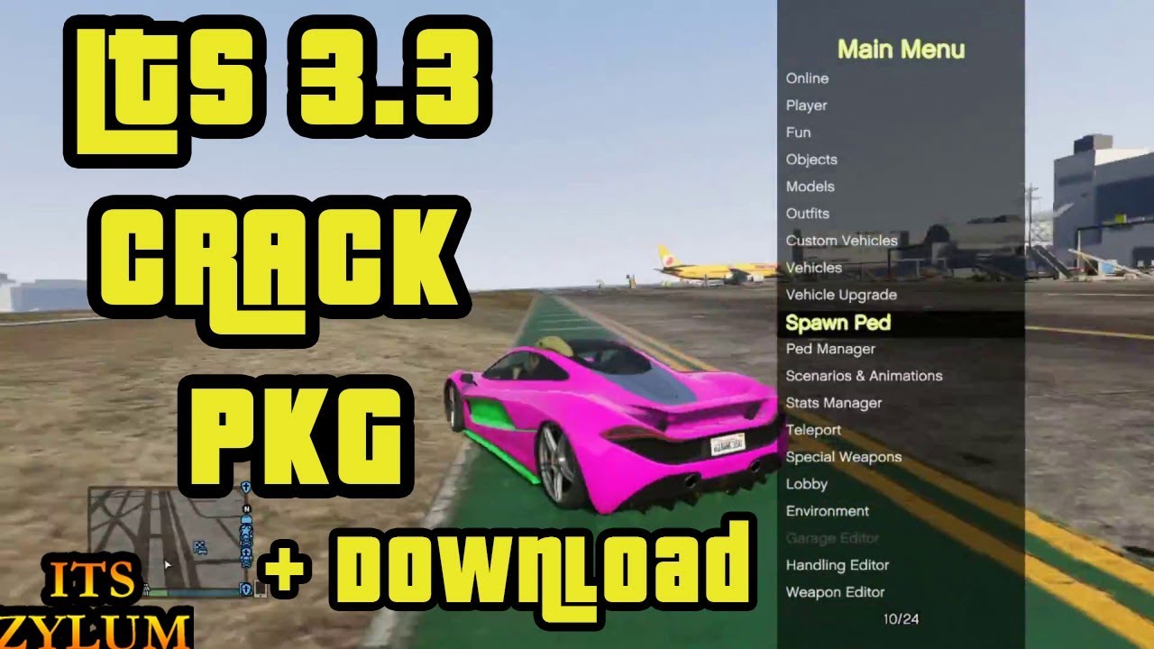 👉 GTA 5 Mods: LTS 3.3 Mod Menu | LTS SPRX CRACK PKG UPDATED [1.27/1.28]