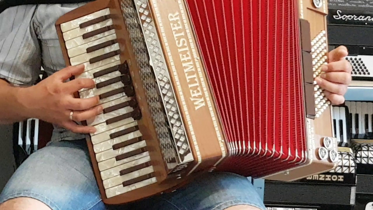 Klangprobe Akkordeon Weltmeister Monte 34