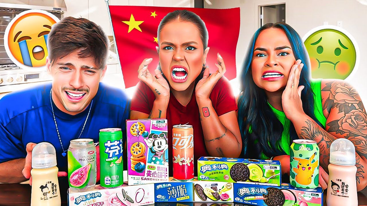 PROVANDO COMIDAS EXÓTICAS DA CHINA!!!