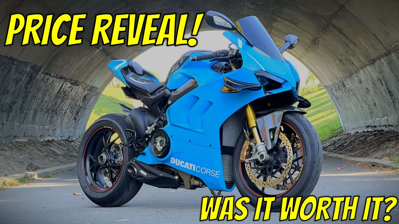 Полная расшифровка затрат: восстановление разбитого Ducati Panigale V4S