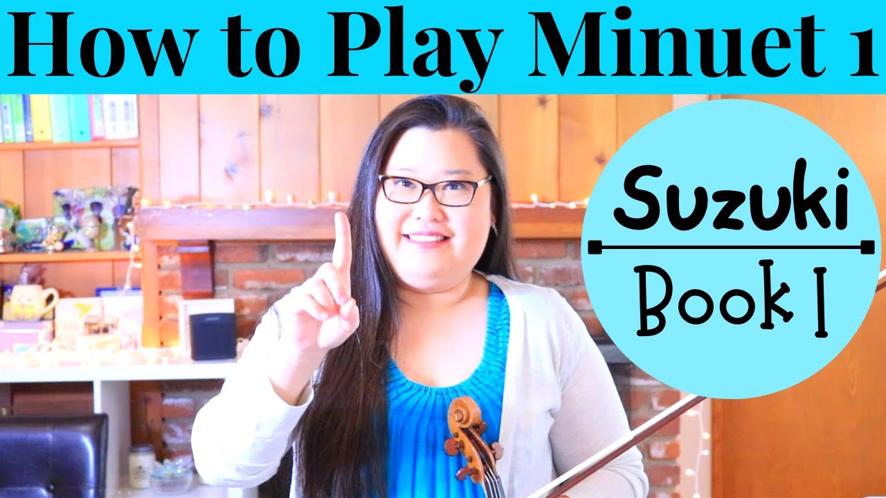 How to Play Minuet #1 by Bach I Suzuki Book 1 I Teacher Grace UnHae Kwon