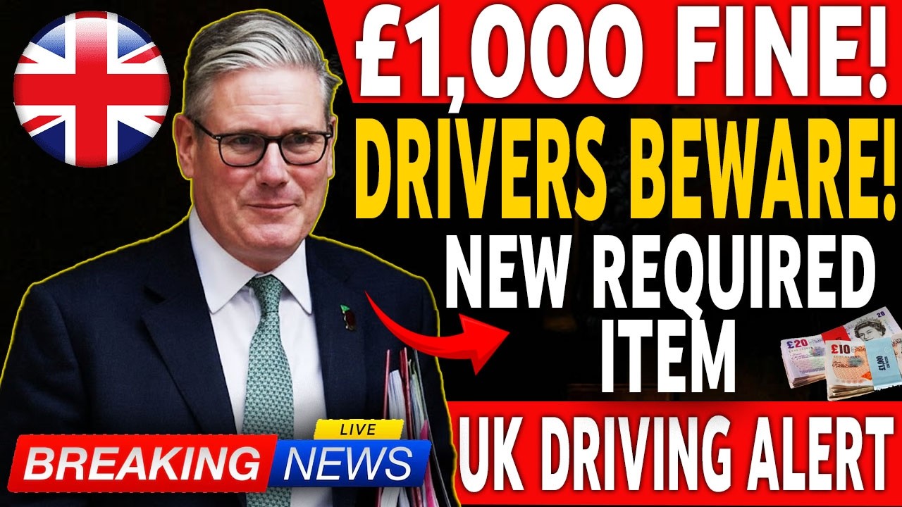 Urgent New UK Driving Law February 2026 | Required Car Item | &pound;1,000 Fine Warning