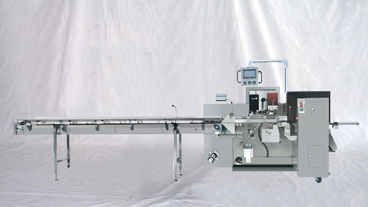 hardware flow wrapper three servo motor driving system pillow type آلة التعبئة والتغليف الأجهزة