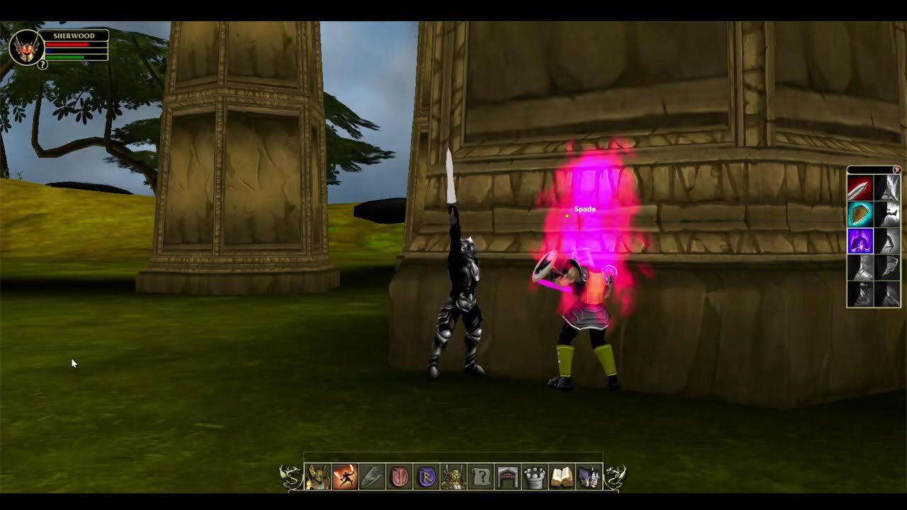 Sherwood Dungeon Replay vs Ryuo he still hard cheats vs me part 4 [orb domination]