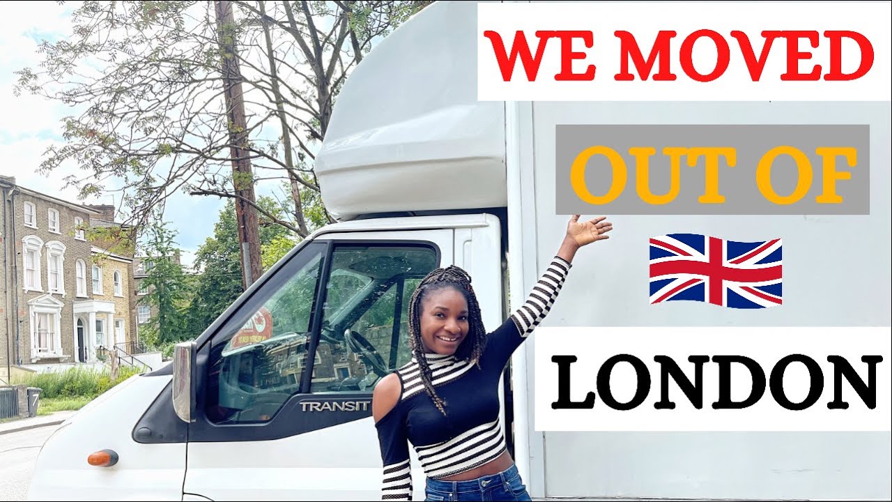 VLOG: WE MOVED OUT OF LONDON / HOUSE TOUR  / House hunting in the UK
