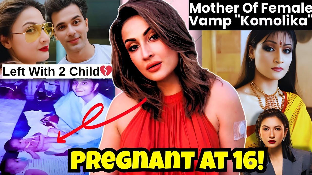 Urvashi dholakia Aka Komolika got PREGNANT at the age of 16 & DIVORCED With two New Born Babies!!