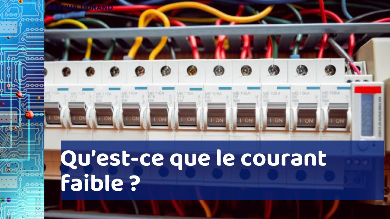 Courant faible : pour tout savoir sur ce mat&eacute;riel &eacute;lectrique