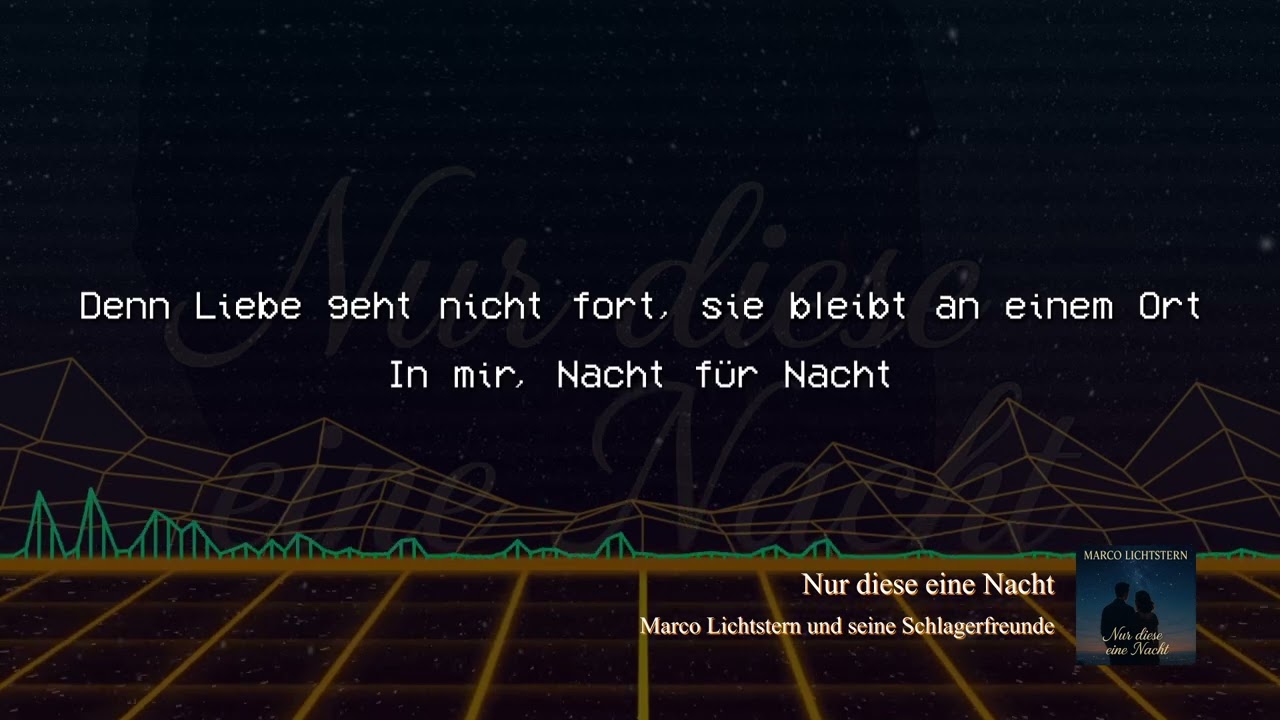 Nur diese eine Nacht !!!