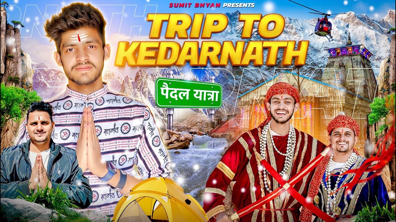 TRIP TO KEDARNATH & MASSOORIE || पैदल यात्रा || Sumit Bhyan