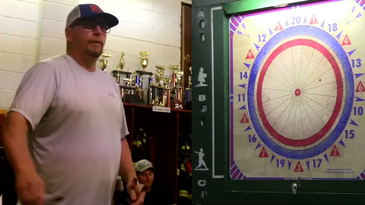 American Dart Match - Joe Haganey vs Robert Buck