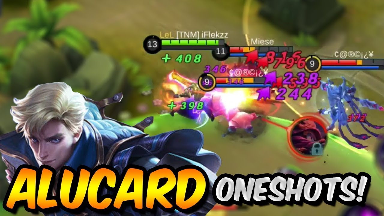 FULL DAMAGE BUILD ALUCARD ONESHOT ENEMIES?! - MOBILE LEGENDS