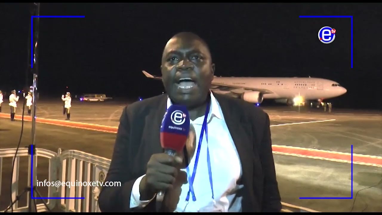 ARRIVÉE EMMANUEL MACRON AU CAMEROUN - ÉQUINOXE TV