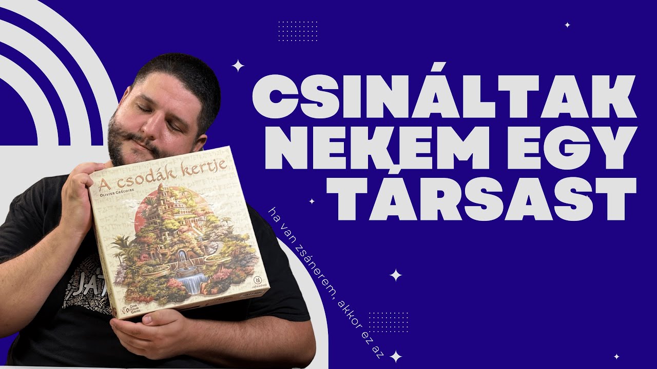Ez a játék nekem készült 🏟😍🏛 - A Csodák Kertje Játékbemutató