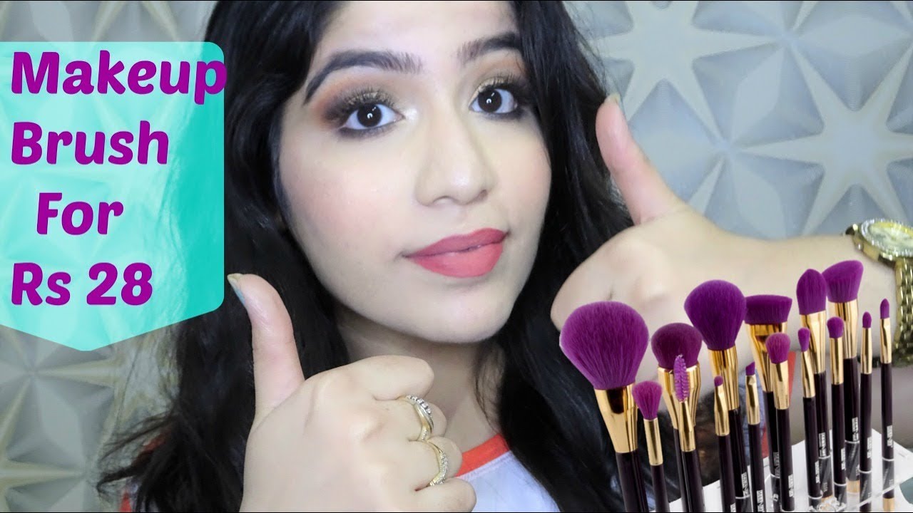 Cheapest Makeup Brushes for Beginners  | Affordable makeup brush in India