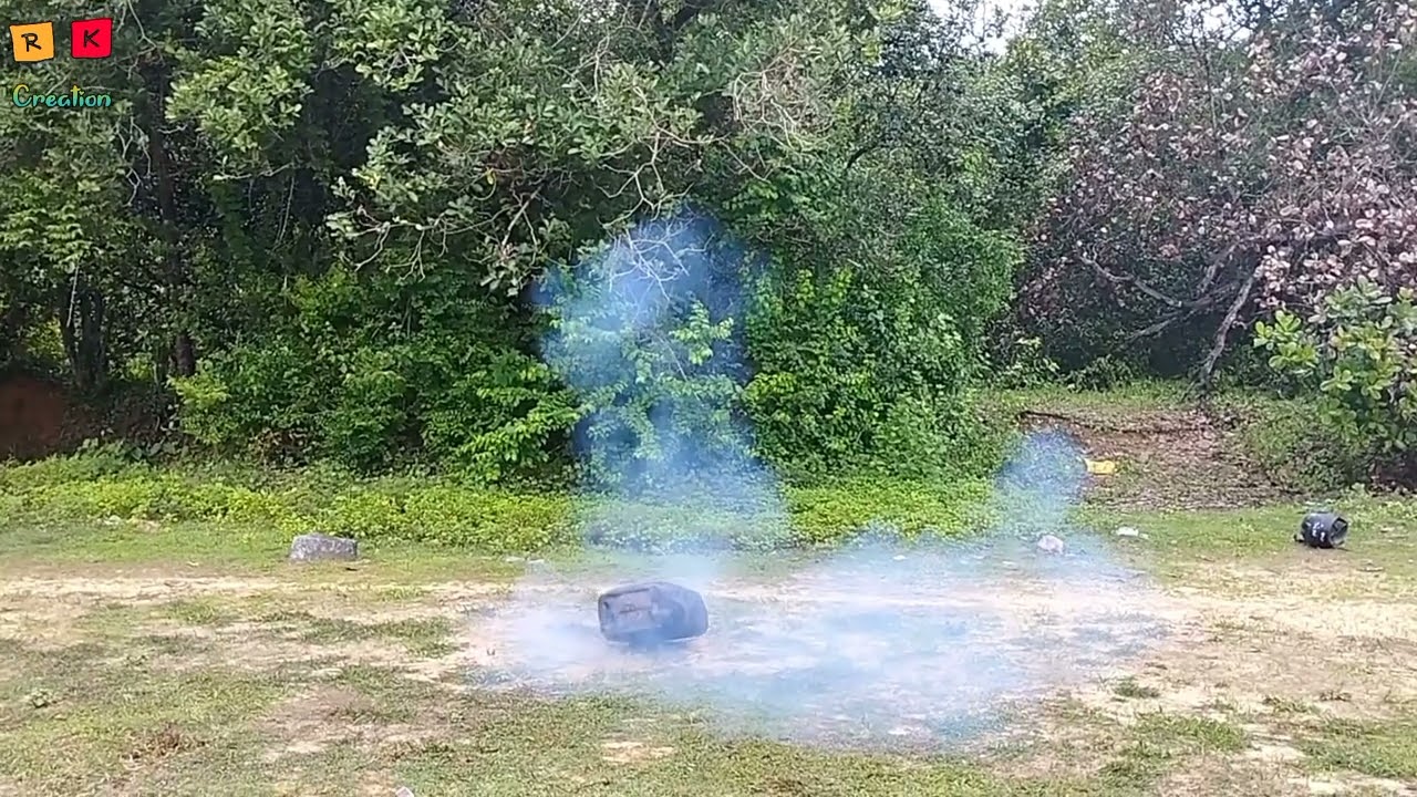 Big bucket vs Atombomb...