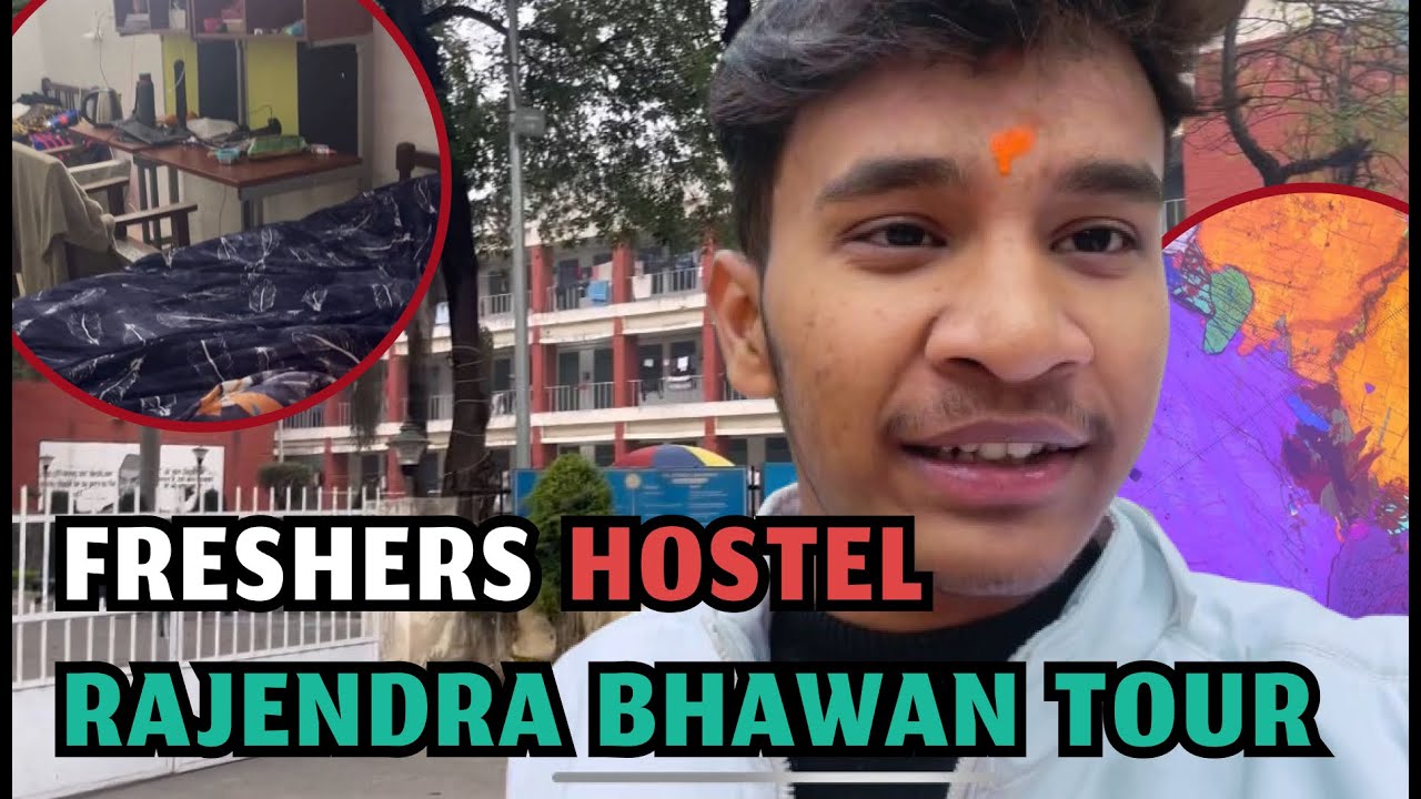 Freshers Hostel IIT Roorkee | Rajendra Bhawan Tour  73/365 #iitroorkee #iit #hostel #freshers