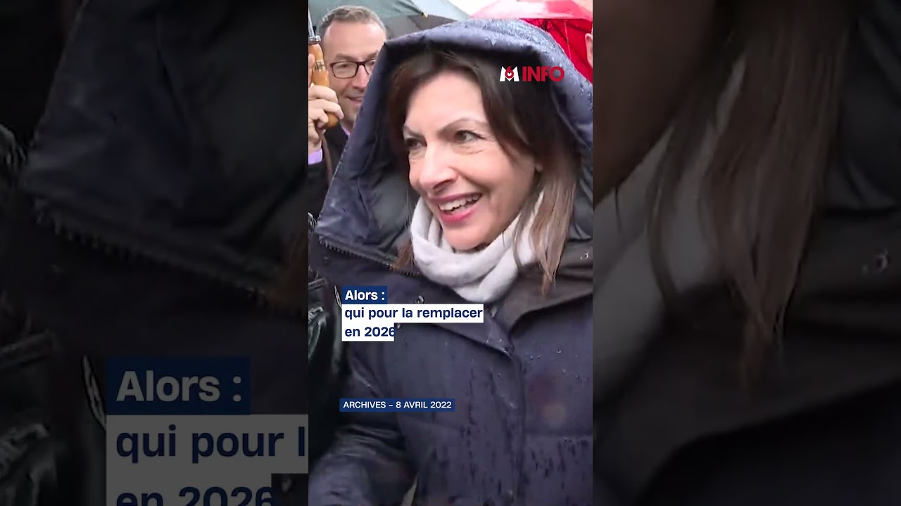 Anne Hidalgo ne va pas se repr&eacute;senter pour un 3&egrave;me mandat &agrave; la mairie de Paris. 🎙 Vincent Lenoble