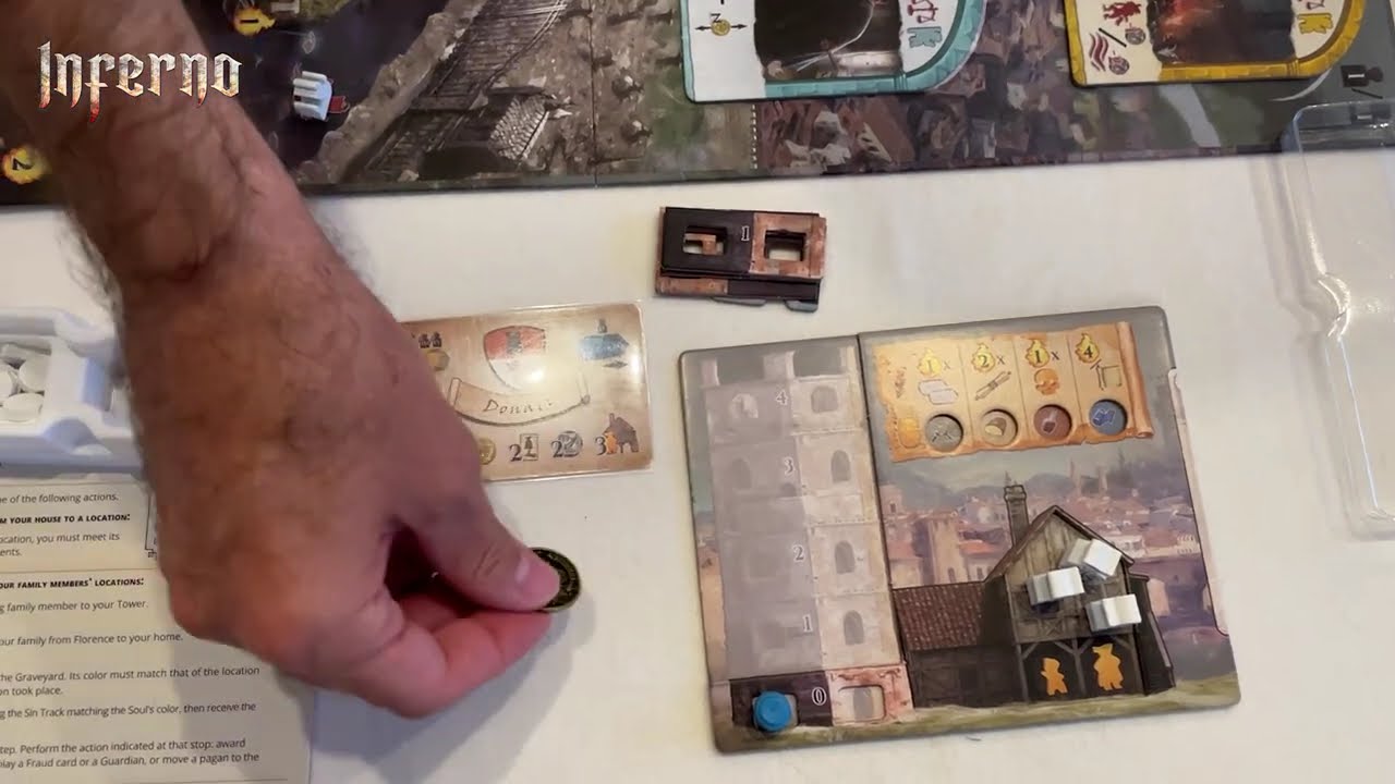 Inferno Deluxe; 2 player set-up