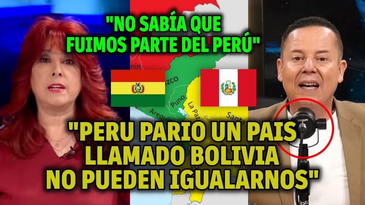PRENSA BOLIVIANA QUEDA EN RIDÍCULO CUANDO PERIODISTA PERUANO LE EXPLICA LA VERDAD DE SU PAÍS
