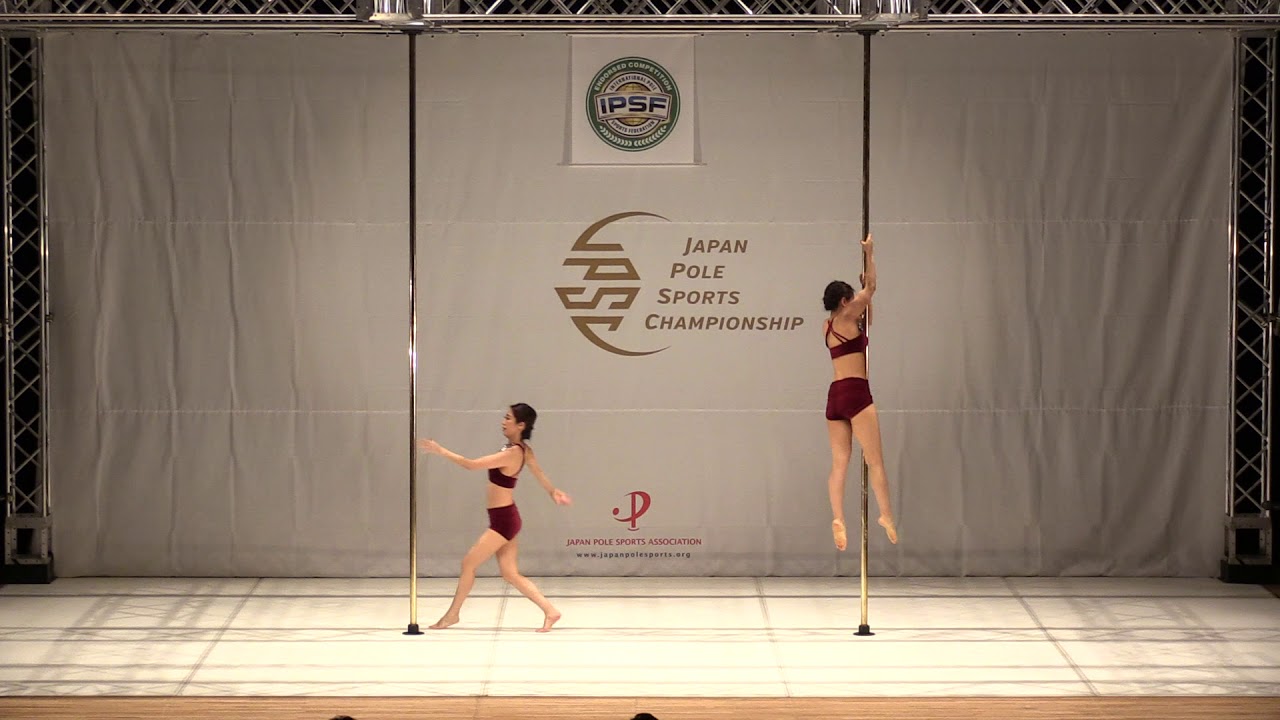 全日本ポール・スポーツ選手権大会2019 / Pole Sports / Elite / Doubles Senior-Women&Women / ANNJEWEL所属 / 稲垣美保＆日比野 恵