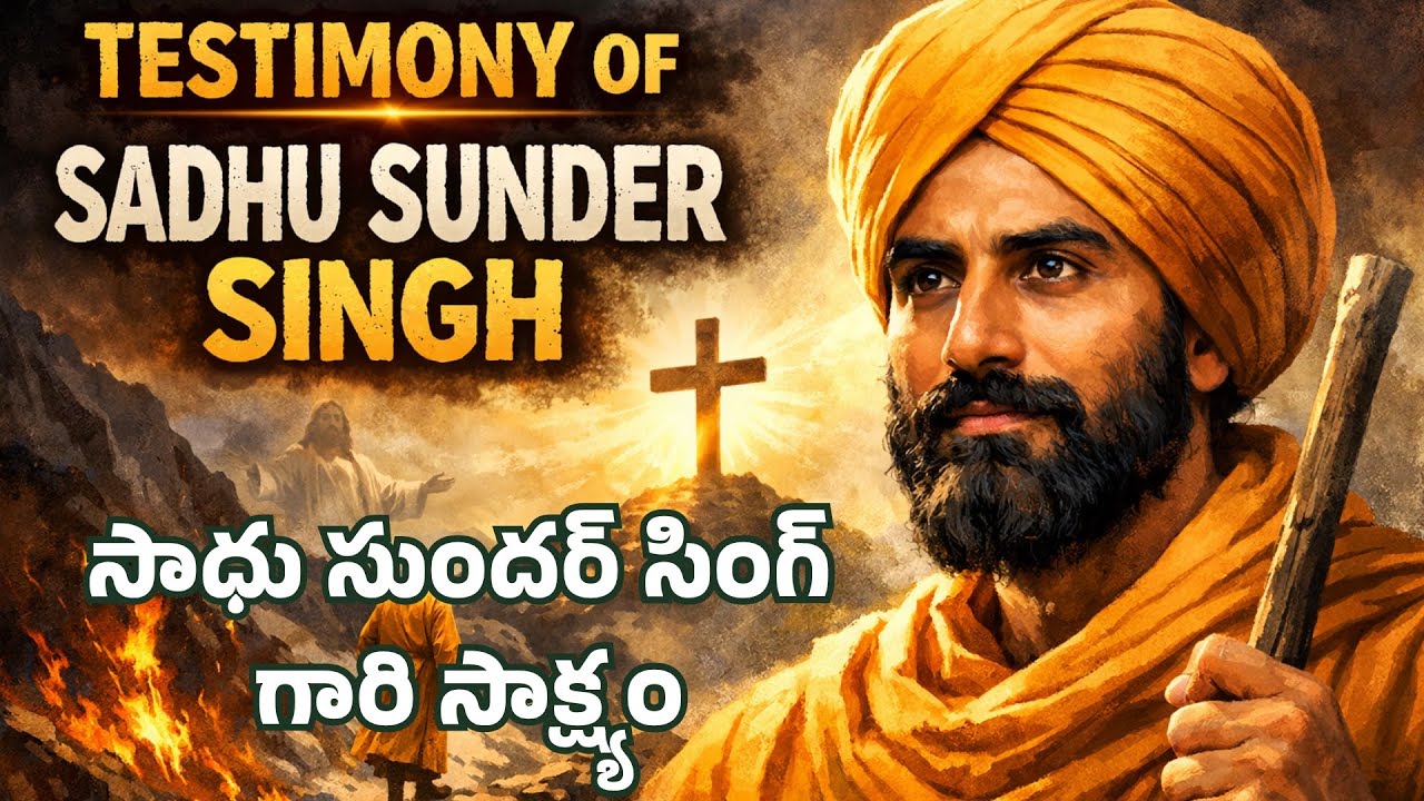 Sadhu Sunder Singh Biography in Telugu || Missionary Stories In Telugu || Pastor. Ashokreddy
