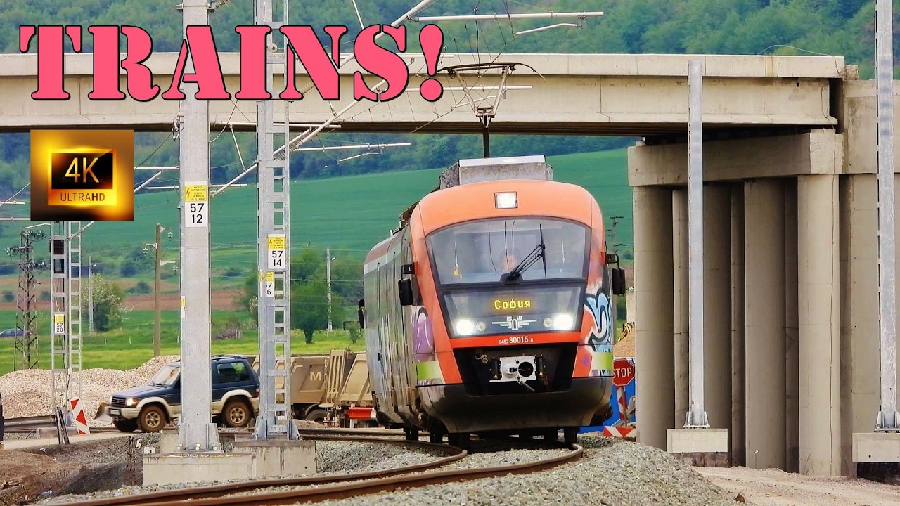 Freight & Passenger Trains over the last few months in Bulgaria! | 🚊TRAINS IN BULGARIA #42 [4K]
