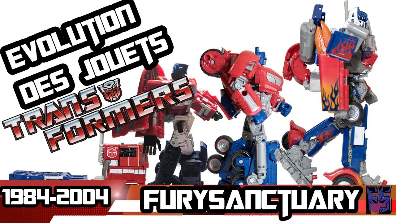 Podcast - Evolution des jouets Transformers 1984-2004
