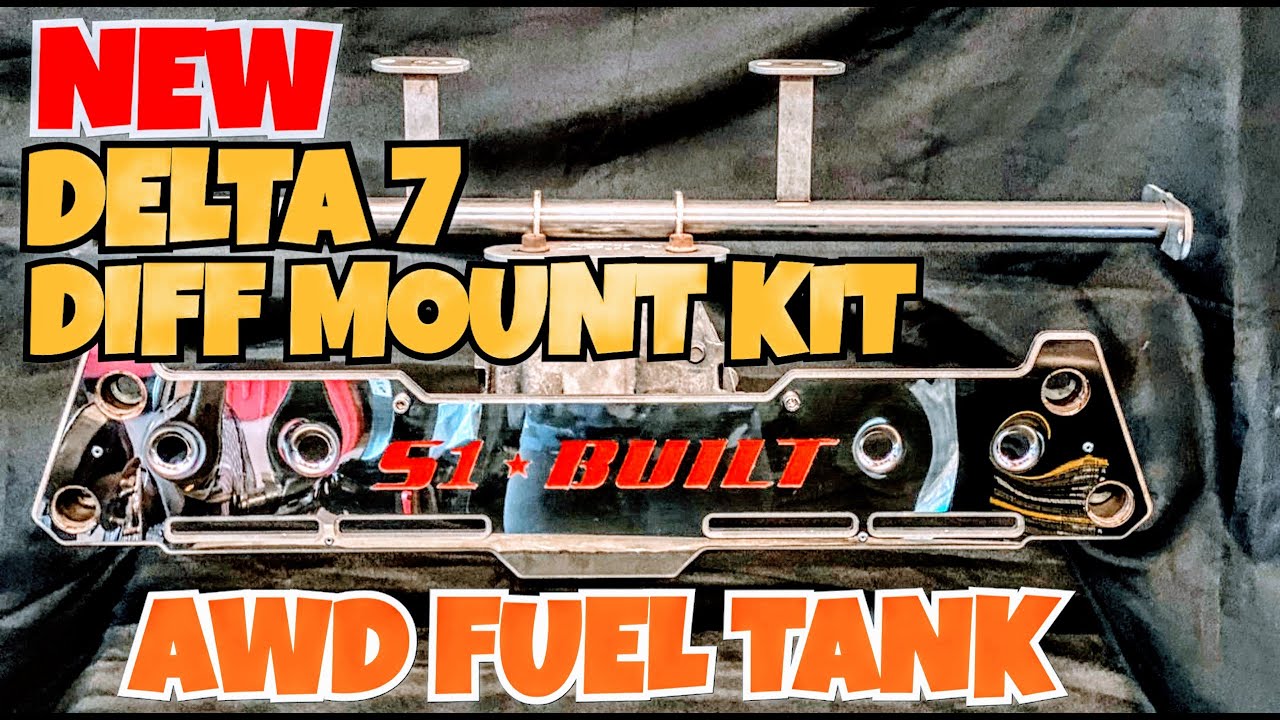 ⭐SLEEPER EK AWD FUEL TANK.🔴NEW DELTA 7 DIFF MOUNT KIT.🔥LUIGIMONTANEZ RACING CANADIAN MAIL